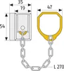 Abus Türkette SK89 270 mm Stahl Produktbild-Vorschau 2