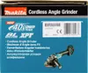 Akku-Winkelschleifer GA005GZ XGT, 40Volt Produktbild-Vorschau 27