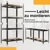 Regały do dużych obciążeń COSTWAY, 4-poziomowe regały Podgląd zdjęcia produktu 6