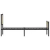 Metallbett ohne Matratze Sonoma-Eiche 75x190 cm Produktbild-Vorschau 5