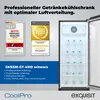 Exquisit Glastürkühlschrank GKS220-GT-431D schwarz | 240 l Produktbild-Vorschau 2