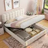 INONEFT Gestoffeerd bed 140x200 cm, boxspringbed met Productafbeelding-voorbeeld 5