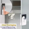 XINZI Medizinschrank Apothekerschrank mit Glas Tür und 4 Produktbild-Vorschau 4