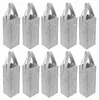 10 x Flaschentasche Filz Weintasche 29,5 x 10,5 x 10,5 cm Produktbild-Vorschau 7