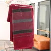 Ibena Wohndecke Jacquard Decke Perth rotbraun -anthrazit Produktbild-Vorschau 2