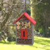 UNUS Insektenhotel aus Holz, Insektenhaus, Bienenhotel grau Produktbild-Vorschau 3