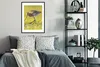 MuchoWow® Gerahmtes Poster Vögel - Gras - Landschaft - Produktbild-Vorschau 2