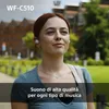 Prawdziwie bezprzewodowe słuchawki Sony WF-C510, czarne Podgląd zdjęcia produktu 8