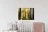 MuchoWow® Wandtattoo Wandsticker Wandaufkleber Wald - Sonne Produktbild-Vorschau 5