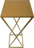 Howhomely Tabouret de fleurs en métal doré 70 cm - flower Voir les images du produit 6
