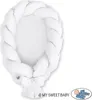 Cocon tissé pour bébé 2 en 1 blanc avec bordure protectrice Voir les images du produit 2