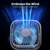 Mini USB Ventilator,Tragbarer Tischventilator mit 360° Produktbild-Vorschau 5