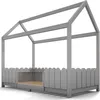 Flieks Dětská postel 90x200 cm Dětská postýlka s ochranou Náhled obrázku produktu 8