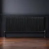 Tradycyjny grzejnik 2-kolumnowy - 600 x 1462 mm - Czarny Podgląd zdjęcia produktu 4