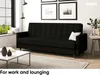 MEBLINI Sofa mit Schlaffunktion - Schlafcouch Ausziehbar - Produktbild-Vorschau 3