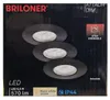 Briloner LED Einbauleuchtenindustrial3er-Set 3xLED-Modul Produktbild-Vorschau 10