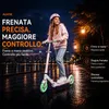 Monopattini per bambini con freno a mano, ruote luminose a Anteprima dell’immagine prodotto 2