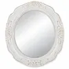 Wandspiegel Oval Bad Spiegel Romantik Badspiegel Weiß Produktbild-Vorschau 13
