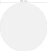 A circular, light gray object, likely a table protector or mat, is shown on a white background. A measurement of '90 cm' is indicated above the object. Náhled obrázku produktu