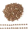 Perline con lettere, 250 pezzi, 4x7 mm, oro rosa e nero, Anteprima dell’immagine prodotto 6