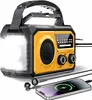 16000mAh Kurbelradio,Tragbares Notfallradio mit Produktbild-Vorschau 1