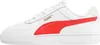 A side view of a white Puma sneaker with a red stripe. Produktbild-Vorschau