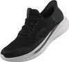 A black Skechers shoe on a white background. Anteprima dell’immagine prodotto