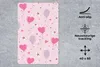 MuchoWow® Mauspad Mousepad Ballon - Muster - Rosa 40x60 cm Produktbild-Vorschau 2
