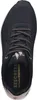 A top-down view of a black Skechers sneaker with rose gold accents. Náhled obrázku produktu