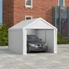 XINZI Garagenzelt Carport Zeltgarage Winterfest, Aluminium  Produktbild-Vorschau 10