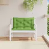 The Living Store Gartenbank-Auflagen 2 Stk. Melange Grün Produktbild-Vorschau 4