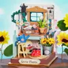 puzzle 3D, maison DIY Jardin depuis le balcon, Rolife, 72 Voir les images du produit 8