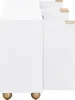 Credenza Merax con 4 ante incise, cassettiera con ripiani Anteprima dell’immagine prodotto 10