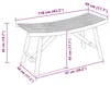 vidaXL Tuinbank, 110 x 45 x 50 cm, bamboe, naturel, Productafbeelding-voorbeeld 8