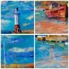 Bild auf Leinwand - Leinwandbild - Leuchtturm Meer - Produktbild-Vorschau 8