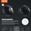 VEVOR Motorradhelm ohne Maske Helmgröße 57-58 cm, ABS Helme Produktbild-Vorschau 2
