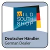 A logo for 'Wild South Shop' with the German flag and text indicating 'Deutscher Händler' and 'German Dealer'. Produktbild-Vorschau