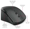 Hama Linkshändermaus Riano, Schwarz Produktbild-Vorschau 6