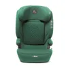 A green child car seat is shown against a white background. Podgląd zdjęcia produktu
