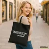 Huuraa Jutebeutel Oranienburg verliebt 10 Liter Black Produktbild-Vorschau 2