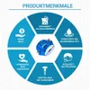 Adoucisseur d'eau magnétique 15.000 Gauss - Détartrant - Voir les images du produit 7