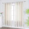 Joyswahl Vorhang Vintage Gardinen Leinen Fensterschals mit Produktbild-Vorschau 2