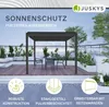 Juskys Lamellendach Tahiti 3x4 m - Stahl Pergola stabil & Produktbild-Vorschau 2
