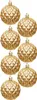 Bruchsichere Weihnachtskugeln Gold 6 cm 35 St. Produktbild-Vorschau 21