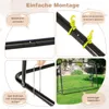COSTWAY 2 en 1 But de football & Rebounder, Set de buts de Voir les images du produit 6