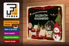 Holzschild Weihnachten Grüße SULZBACH-ROSENBERG 30x20cm Produktbild-Vorschau 3