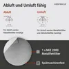Respekta Kopffreie Schräghaube Kira, Glasblende Schwarz, 60 Produktbild-Vorschau 5