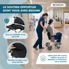 MobiclinicTransportný invalidný vozík z hliníkovej Náhľad obrázku produktu 13