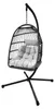 home24 Hängesessel - Polyrattan / Stahl Produktbild-Vorschau 2
