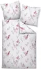 A set of bedding with a floral pattern on a white background. Produktbild-Vorschau